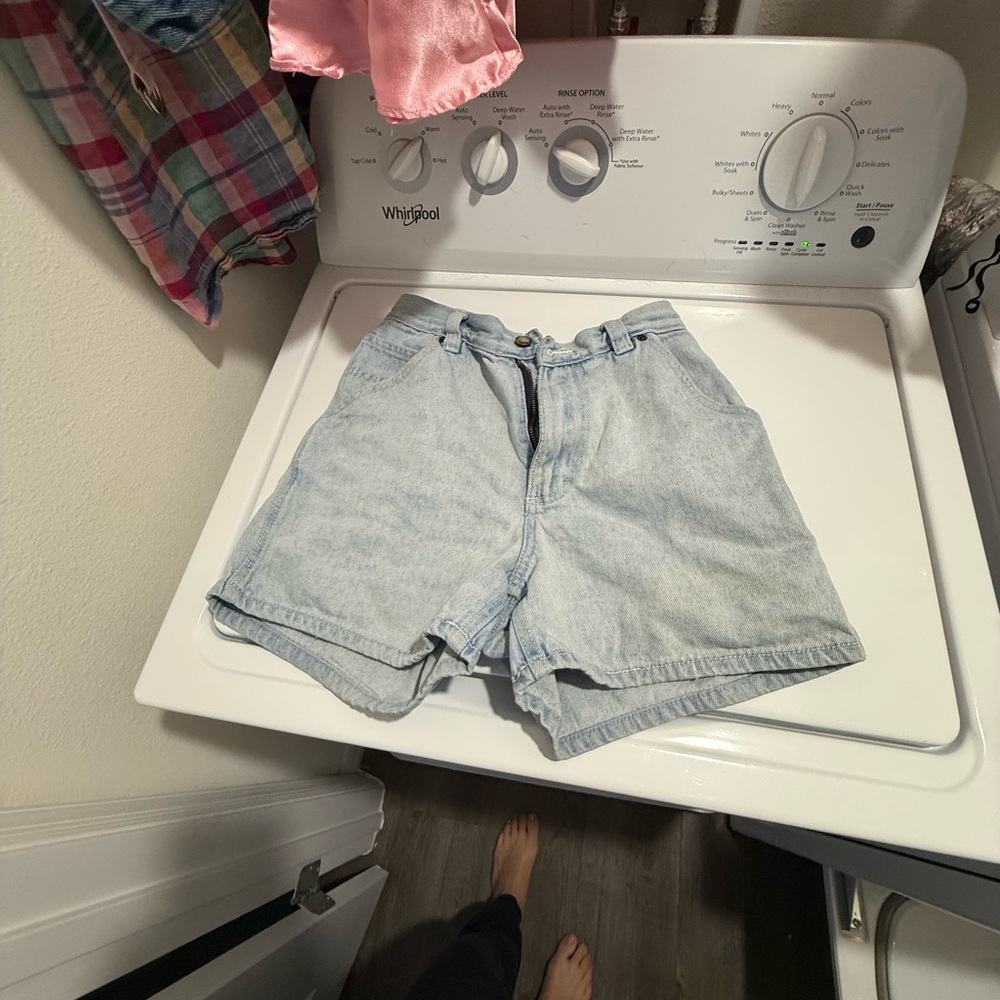 Bugle Boy Light Blue Jean Shorts